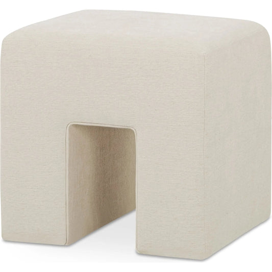 Aidy Stool by Moe's Home Collection. Made from 98% polyester, 2% lnen, foam, fiber seat, plywood frame in a unique style.