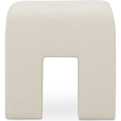 Aidy Stool by Moe's Home Collection. Made from 98% polyester, 2% lnen, foam, fiber seat, plywood frame in a modern style.