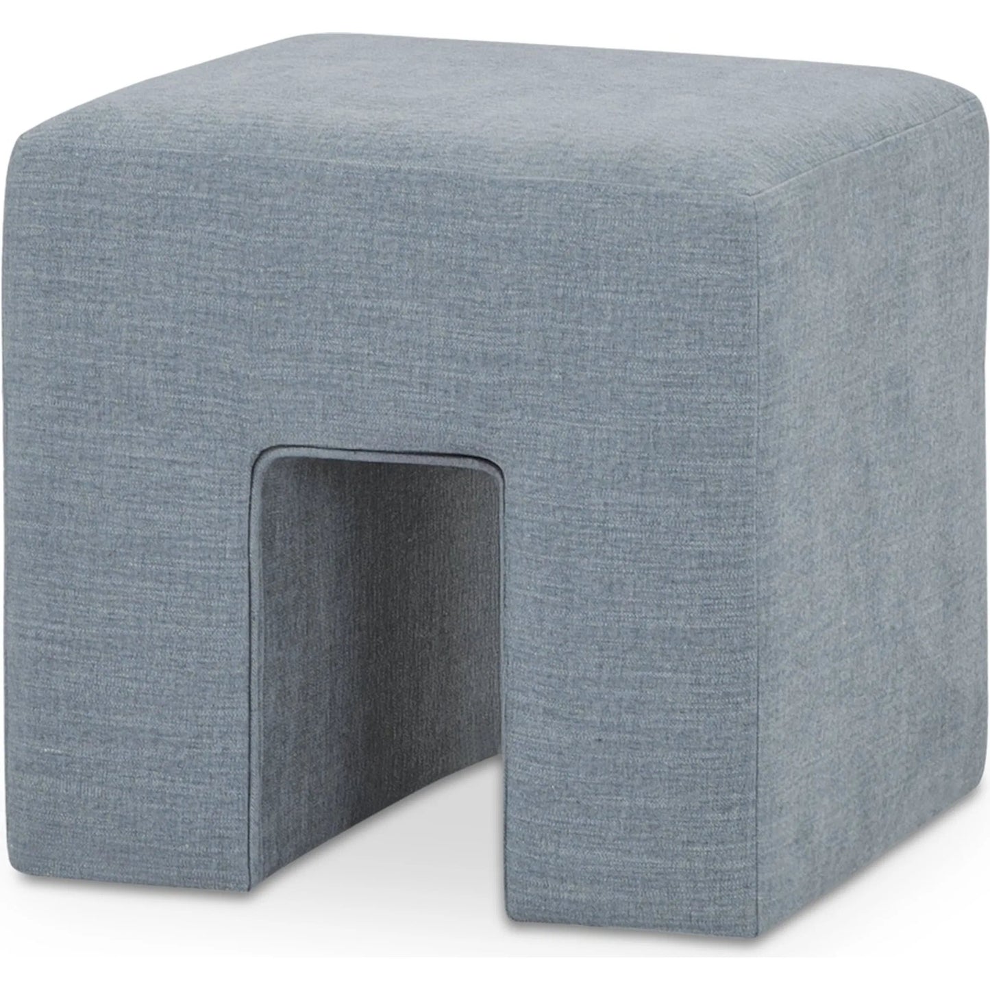 001 SI-2521735 | Primary Silo | Aidy Stool by Moe's Home Collection. Made from 98% polyester, 2% lnen, foam, fiber seat, plywood frame in a modern style.