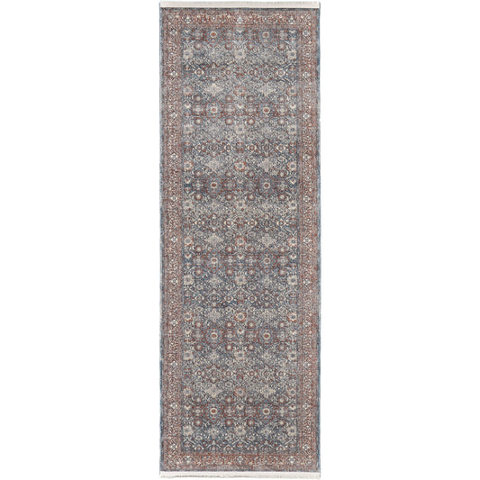 Marquette Transitional Oriental Rug - 39GTF by Feizy in blue, red. Made from unique in a unique style.