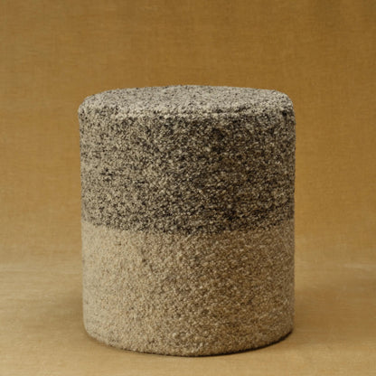 Folke FOL01 Pouf by Jaipur Living. Made from 100% wool in a modern style.