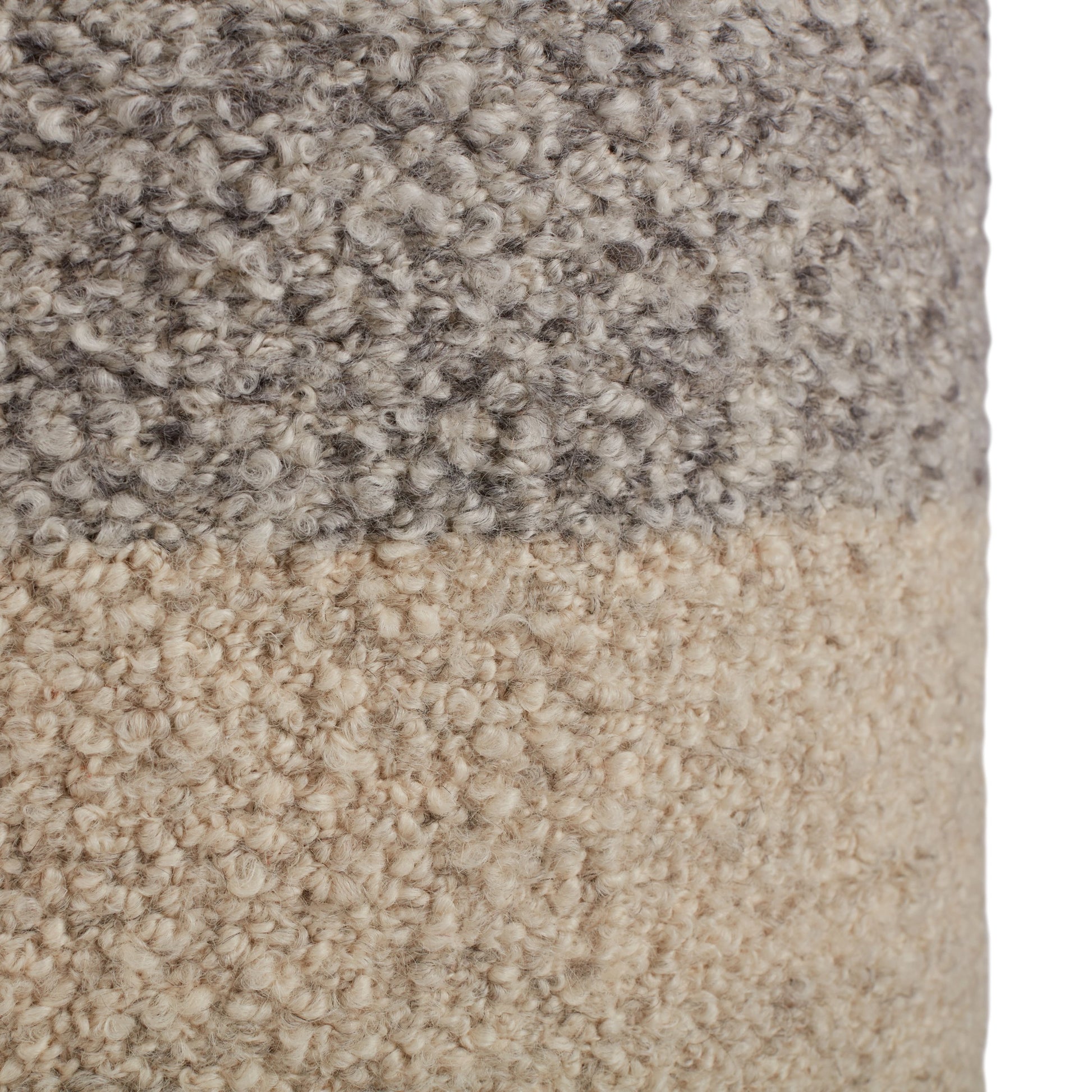Folke FOL01 Pouf by Jaipur Living. Made from 100% wool in a modern style.