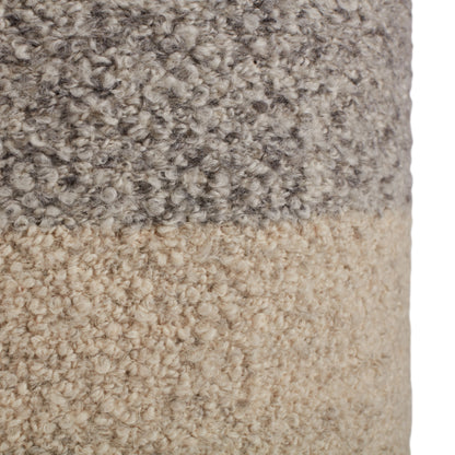 Folke FOL01 Pouf by Jaipur Living. Made from 100% wool in a modern style.
