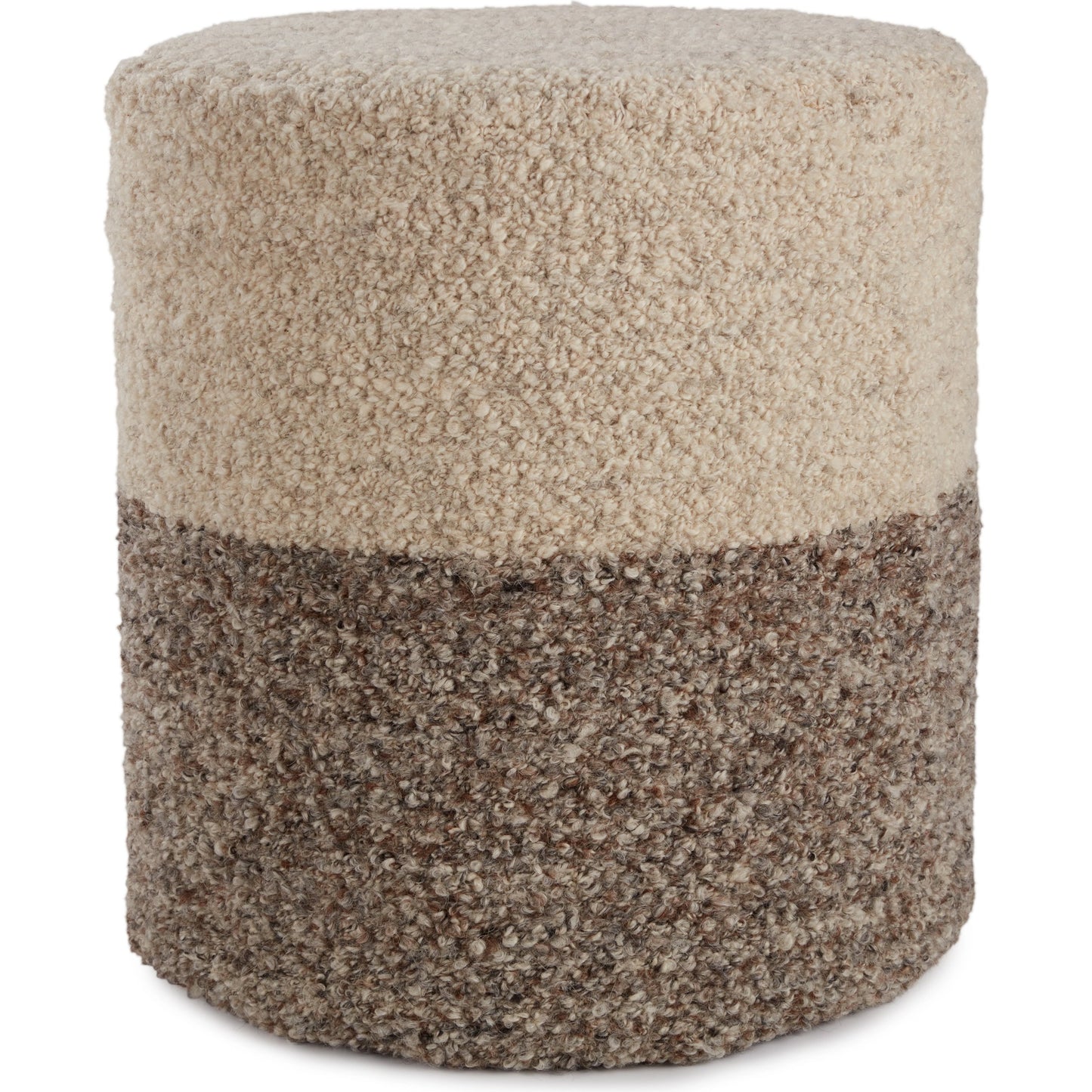 002 SI-2062278 | Primary Silo | Folke FOL01 Pouf by Jaipur Living. Made from 100% wool in a modern style.