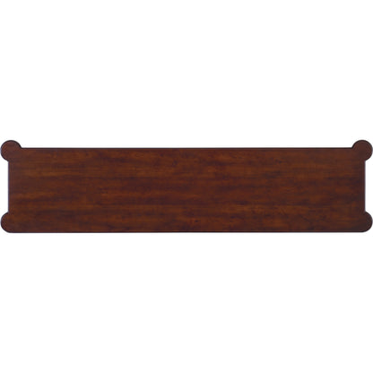 Charleston 64" Console Table by Hooker Furniture in maraschino cherry. Made from cherry veneers, solid-wood edge top in a traditional style.