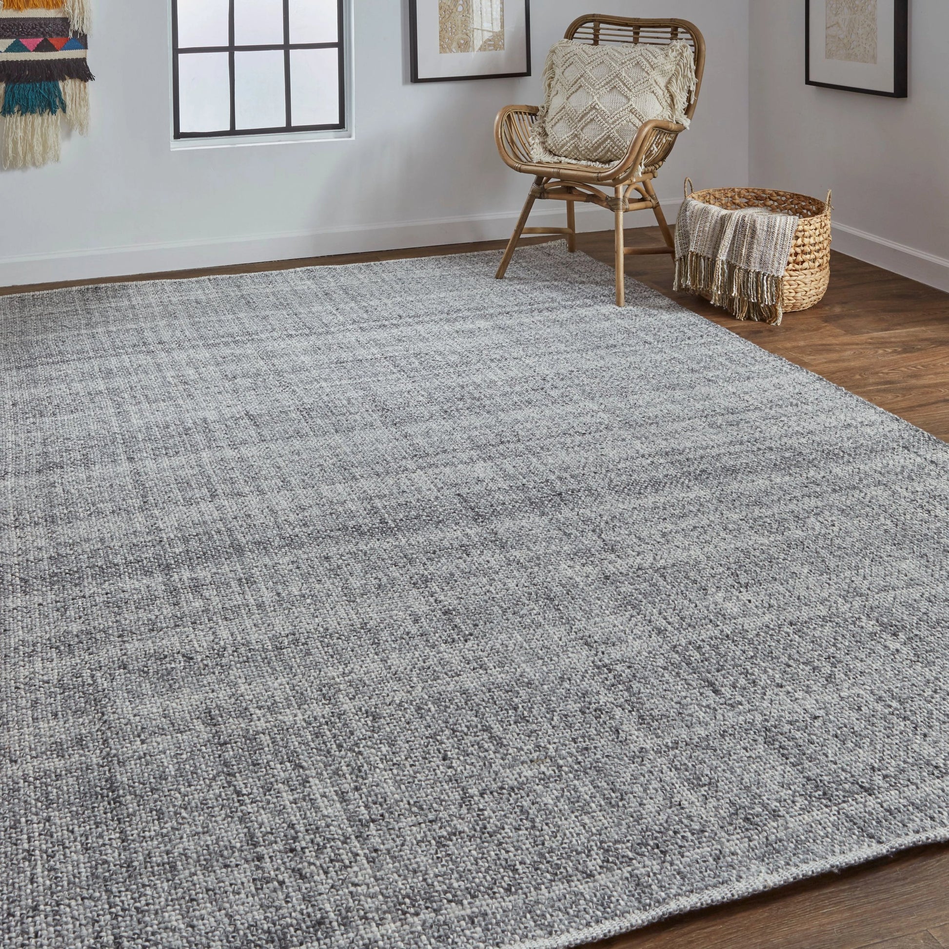 Naples Transitional Solid Rug - 0751F by Feizy. Made from polyester in a unique style.