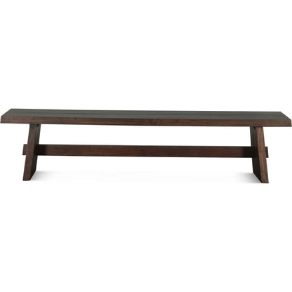 Acadia Dining Bench by World Interiors. Made from acacia wood in a traditional style.