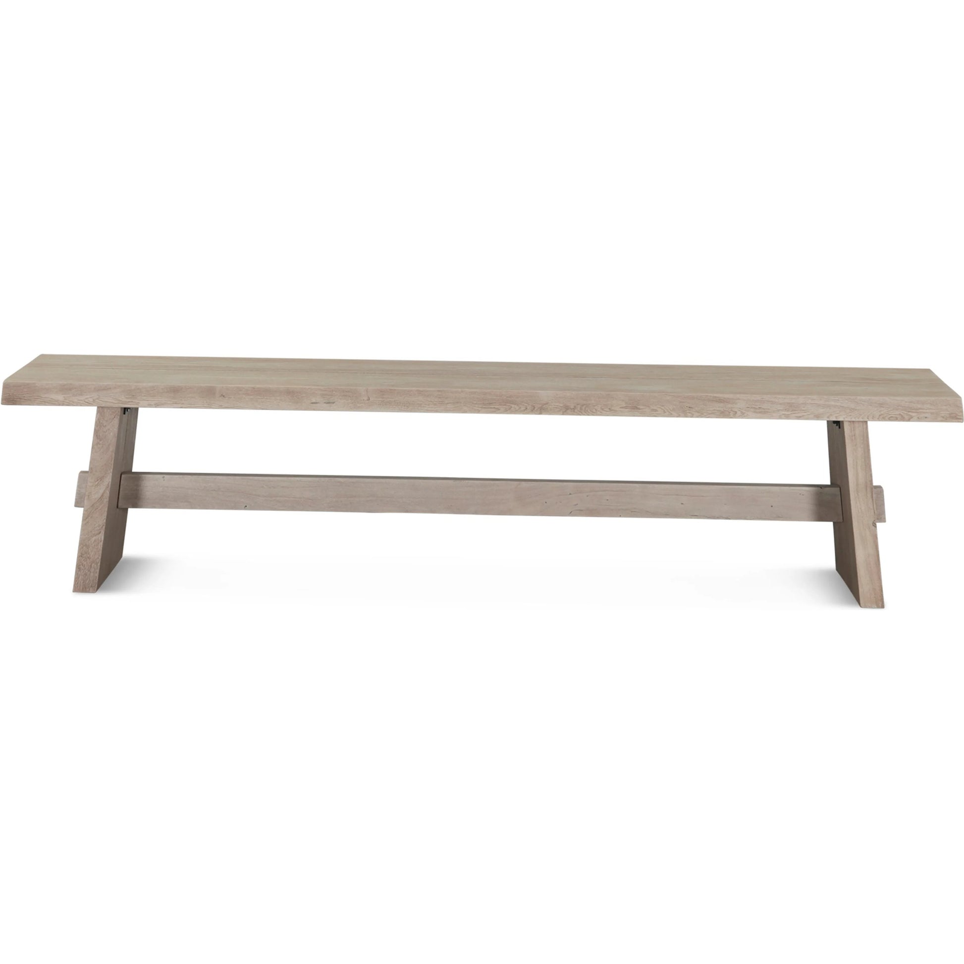 Acadia Dining Bench by World Interiors. Made from acacia wood in a traditional style.