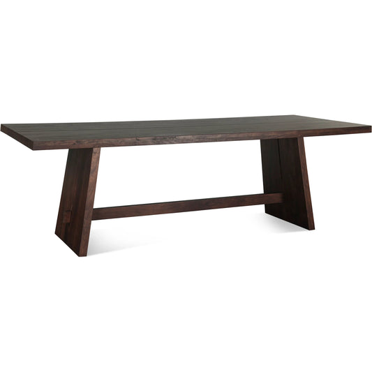 Acadia Dining Table by World Interiors. Made from acacia wood in a unique style.