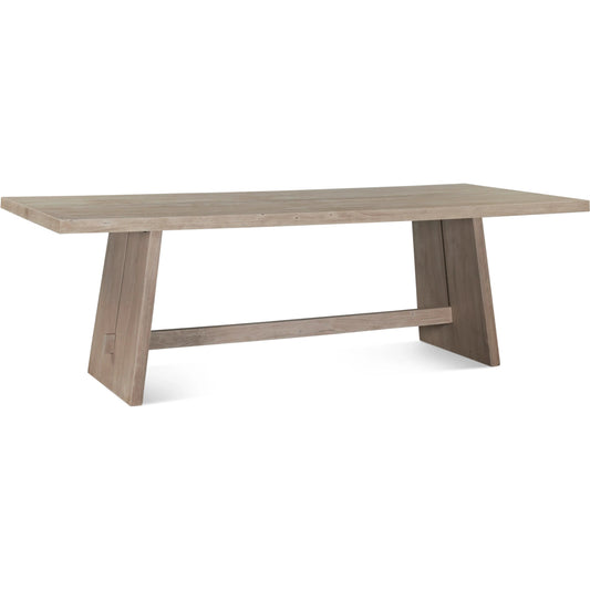 Acadia Dining Table by World Interiors. Made from acacia wood in a unique style.