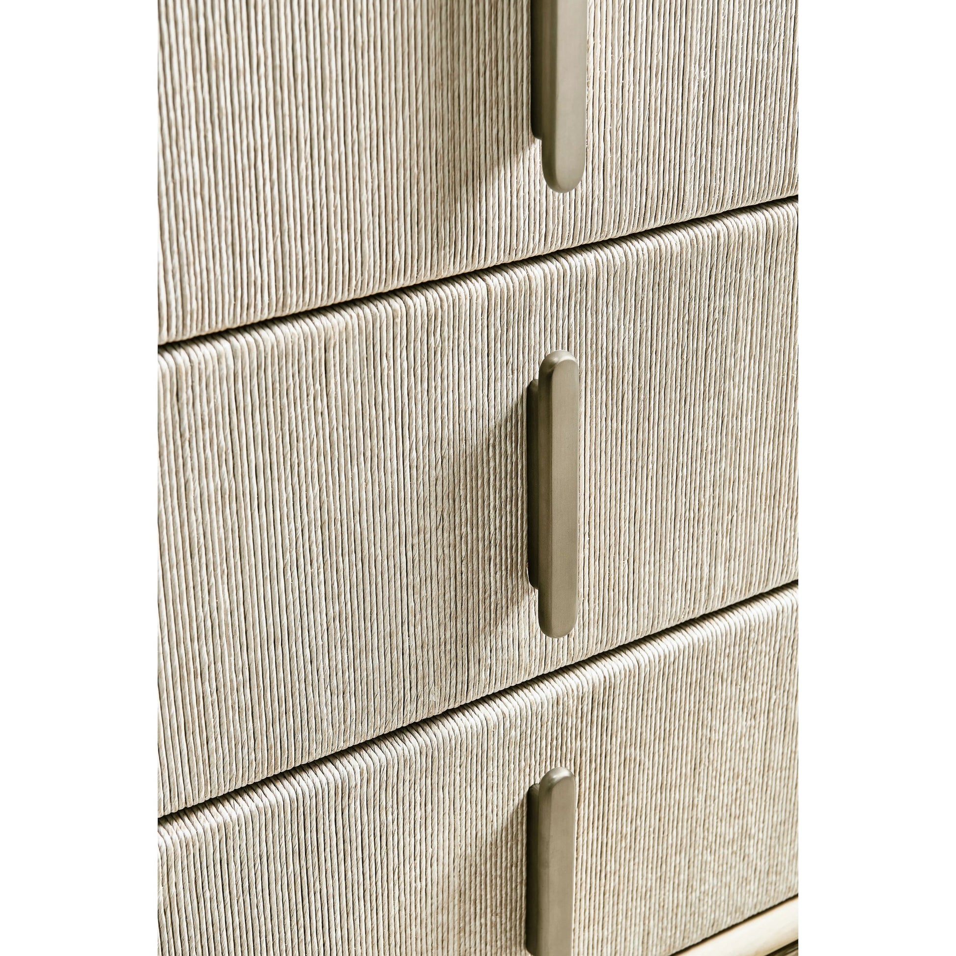 Water Clapotis Danish Cord Double Dresser by Jonathan Charles in beige. Made from unique in a transitional style.