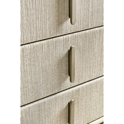 Water Clapotis Danish Cord Double Dresser by Jonathan Charles in beige. Made from unique in a transitional style.
