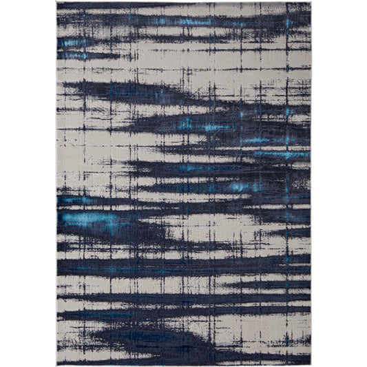 Indio Rug - 39GZF by Feizy in ivory, blue, gray. Made from unique in a unique style.