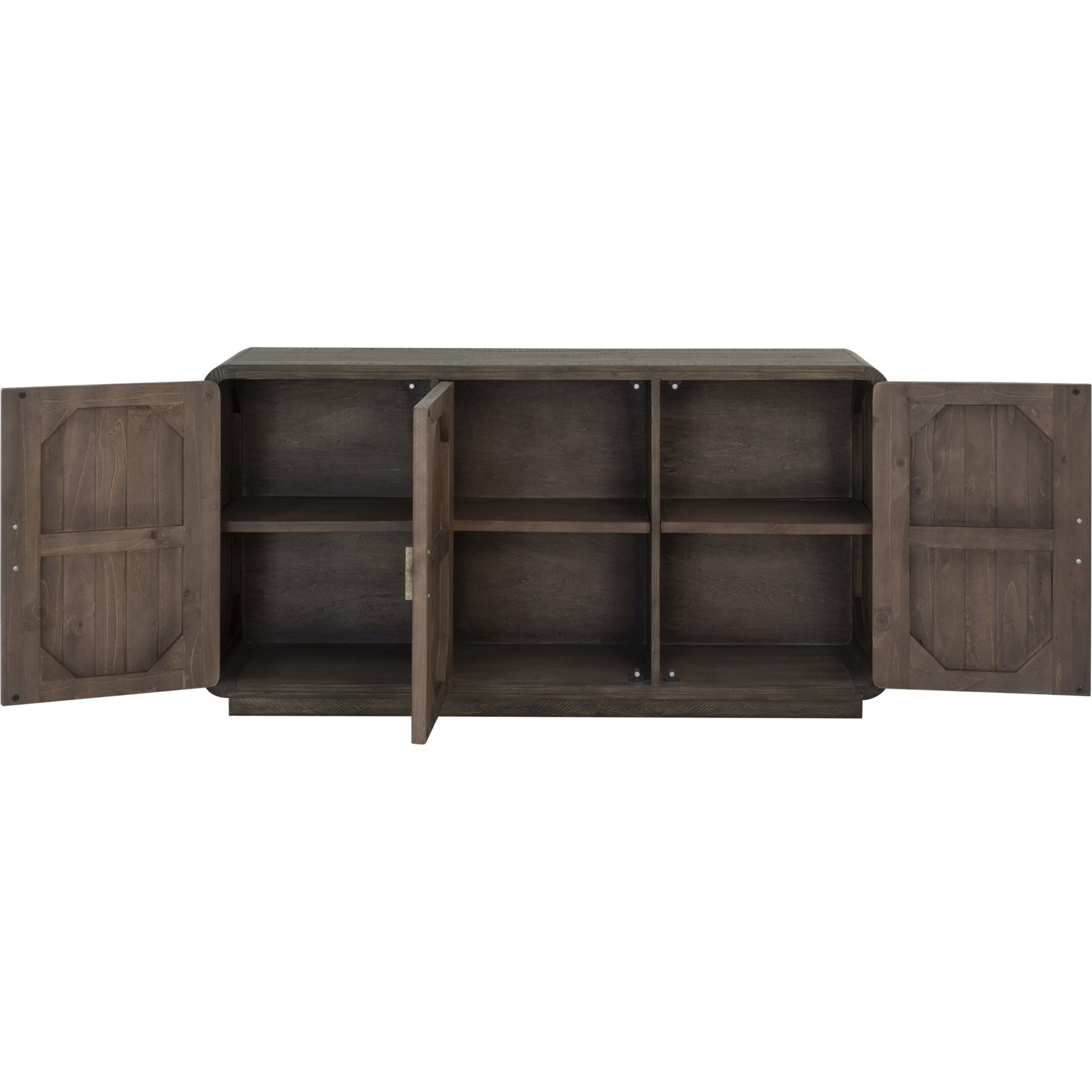 Monterey Sideboard by Moe's Home Collection in natural. Made from solid pine, plywood in a modern style.