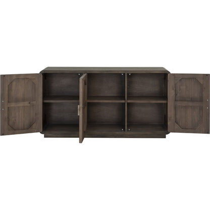 Monterey Sideboard by Moe's Home Collection in natural. Made from solid pine, plywood in a modern style.