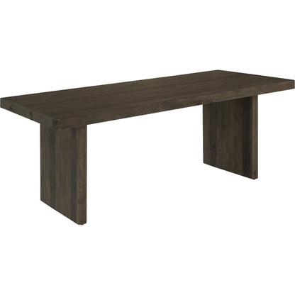 Monterey Dining Table Aged by Moe's Home Collection in natural. Made from solid pine in a eclectic & global style.