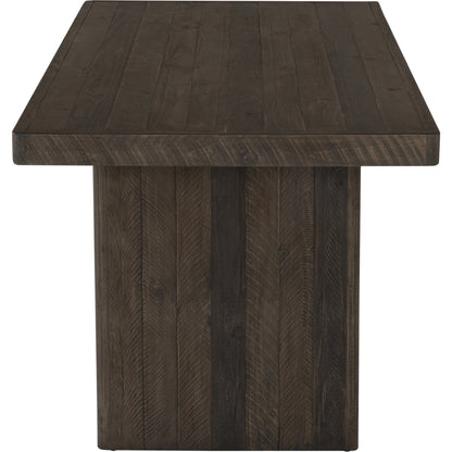 Monterey Dining Table Aged by Moe's Home Collection in natural. Made from solid pine in a eclectic & global style.