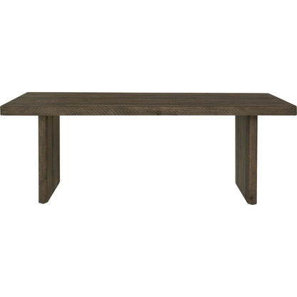 Monterey Dining Table Aged by Moe's Home Collection in natural. Made from solid pine in a eclectic & global style.