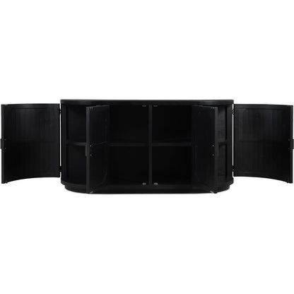 Nicola Sideboard by Moe's Home Collection. Made from reclaimed pine, plywood in a modern style.