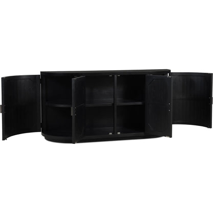 Nicola Sideboard by Moe's Home Collection. Made from reclaimed pine, plywood in a modern style.