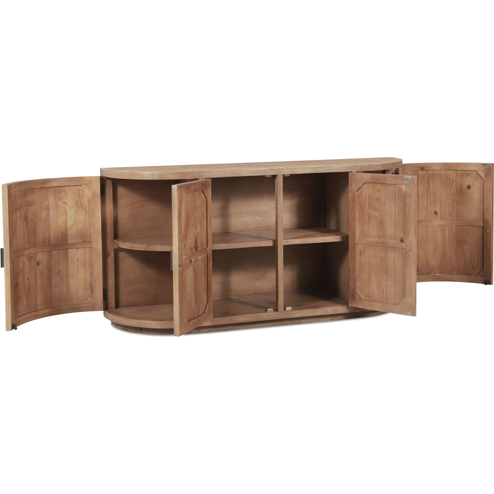 Nicola Sideboard by Moe's Home Collection. Made from reclaimed pine, plywood in a modern style.