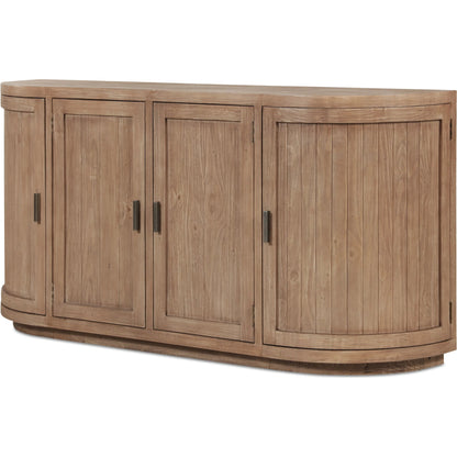 Nicola Sideboard by Moe's Home Collection. Made from reclaimed pine, plywood in a modern style.