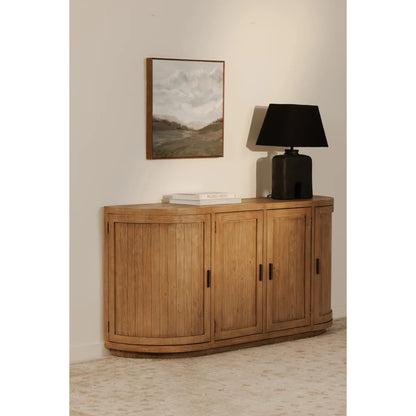 Nicola Sideboard by Moe's Home Collection. Made from reclaimed pine, plywood in a modern style.