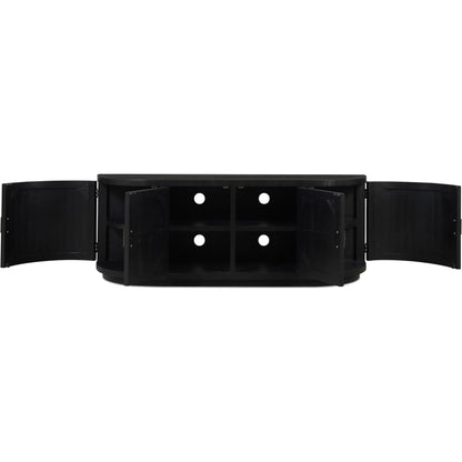 Nicola Media Cabinet by Moe's Home Collection. Made from reclaimed pine, plywood in a modern style.