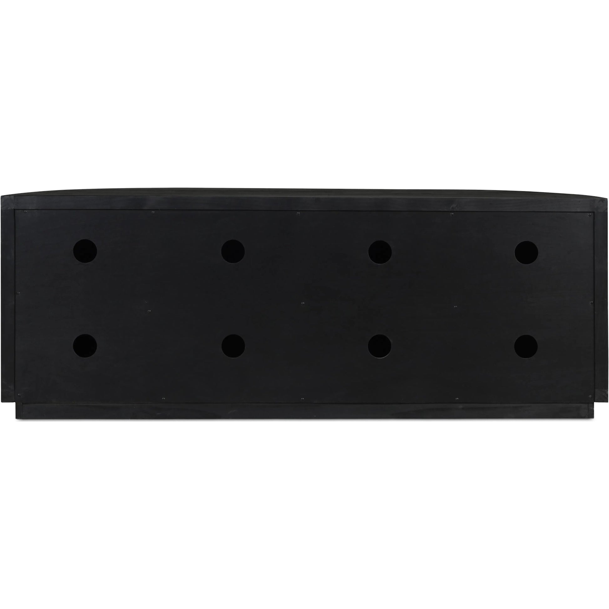 Nicola Media Cabinet by Moe's Home Collection. Made from reclaimed pine, plywood in a modern style.