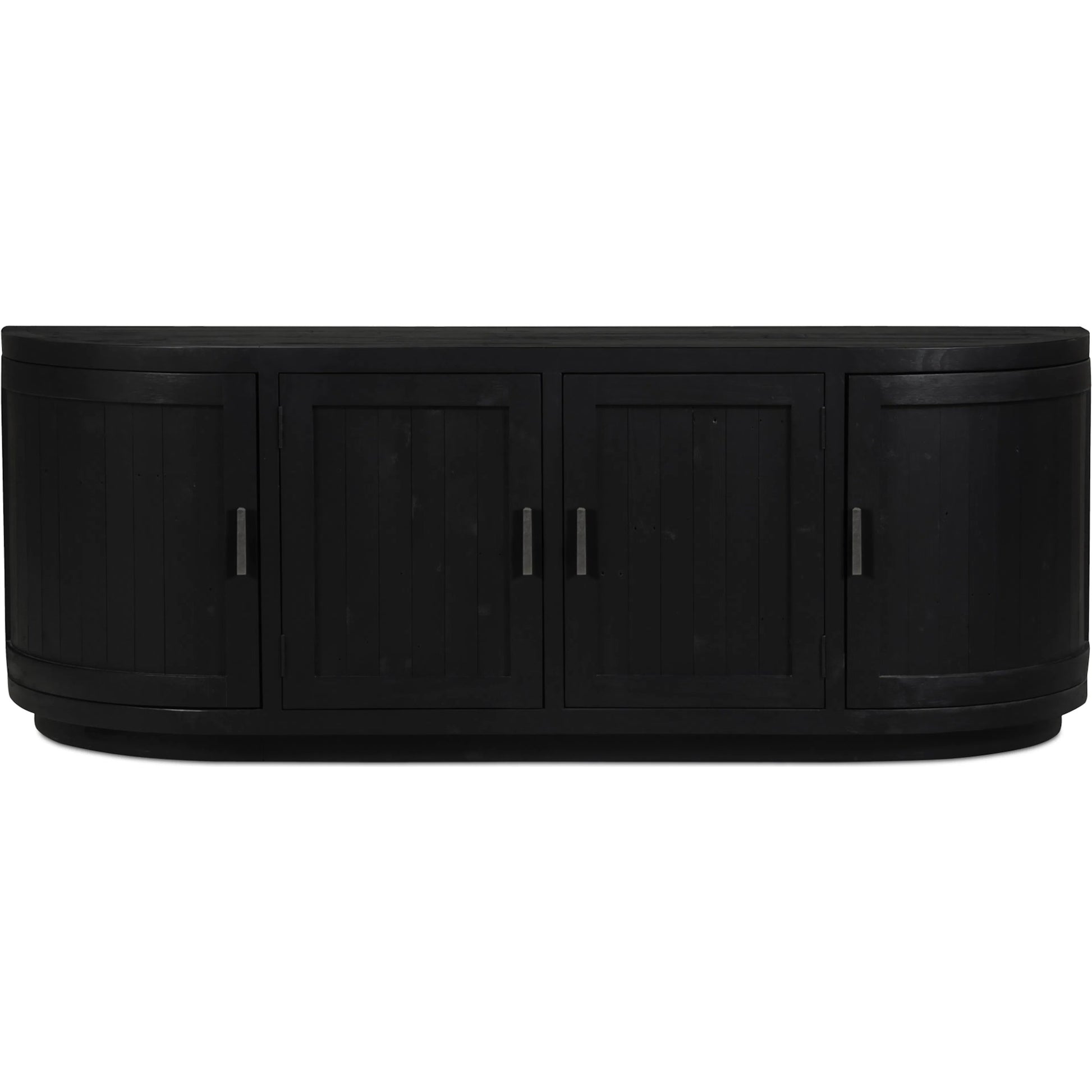 Nicola Media Cabinet by Moe's Home Collection. Made from reclaimed pine, plywood in a modern style.