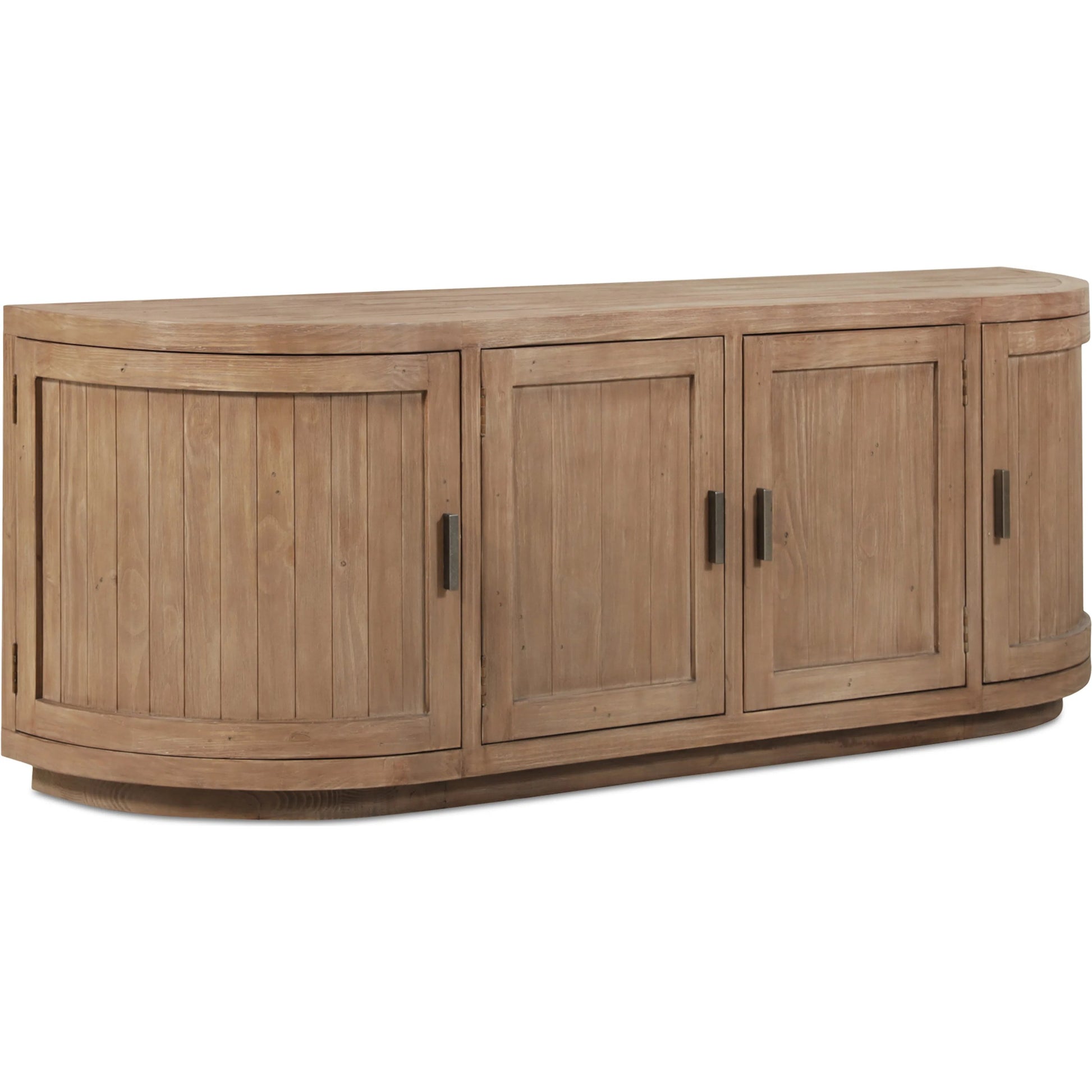 Nicola Media Cabinet by Moe's Home Collection. Made from reclaimed pine, plywood in a modern style.