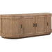Nicola Media Cabinet by Moe's Home Collection. Made from reclaimed pine, plywood in a modern style.
