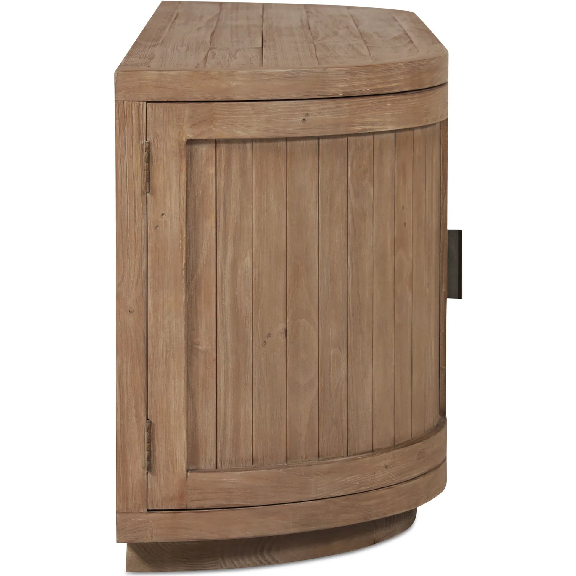 Nicola Media Cabinet by Moe's Home Collection. Made from reclaimed pine, plywood in a modern style.