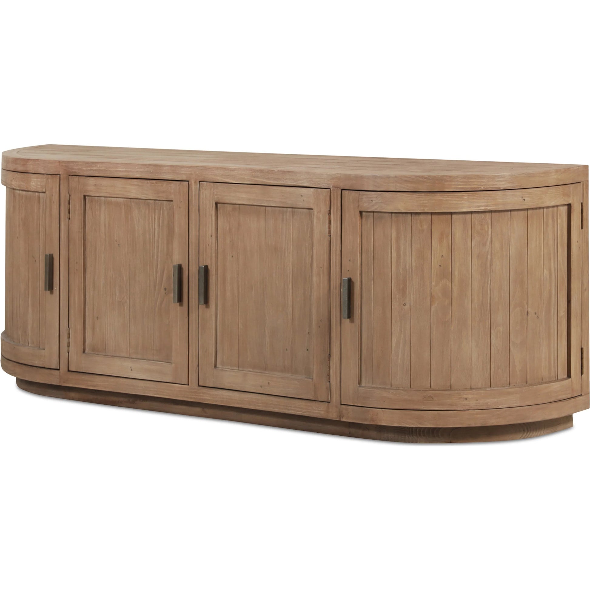 Nicola Media Cabinet by Moe's Home Collection. Made from reclaimed pine, plywood in a modern style.