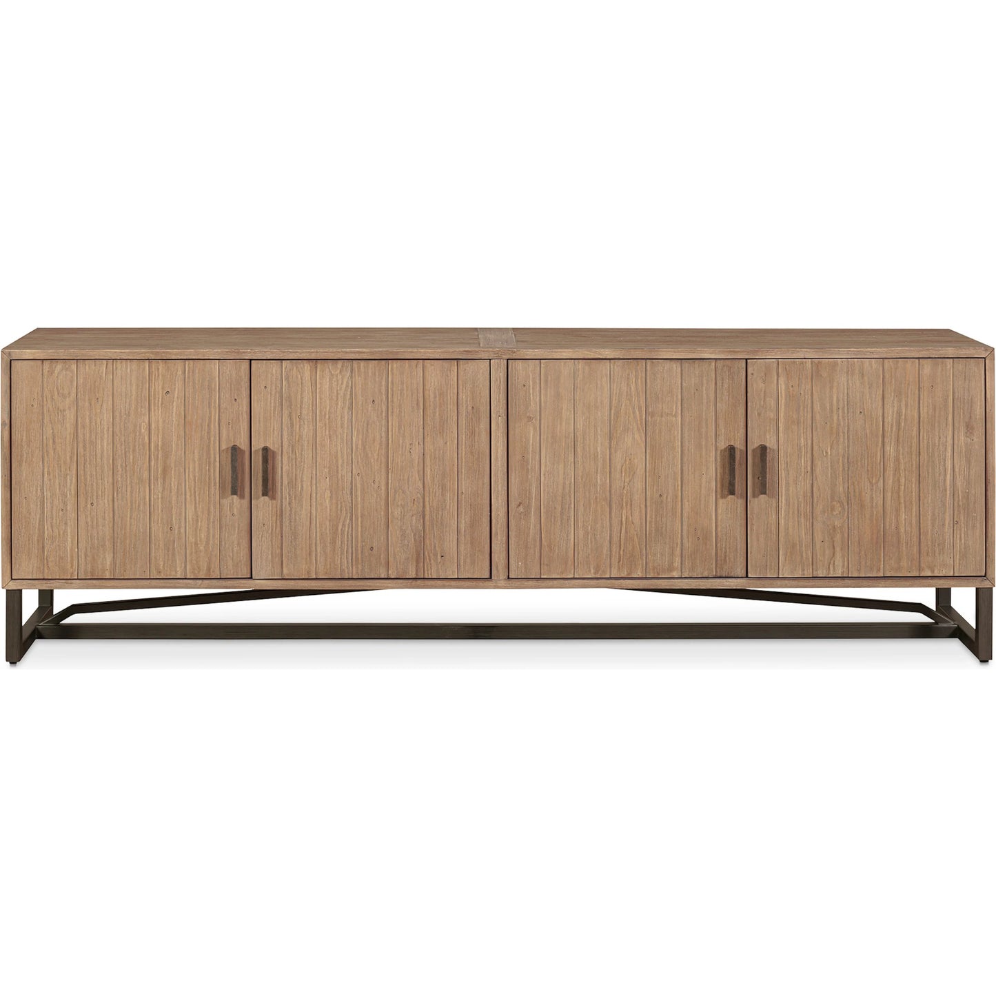 008 SI-2368339 | Primary Silo | Sierra Media Unit by Moe's Home Collection in brown. Made from new pine frame with reclaimed pine face boards, stainless steel base in a transitional style.