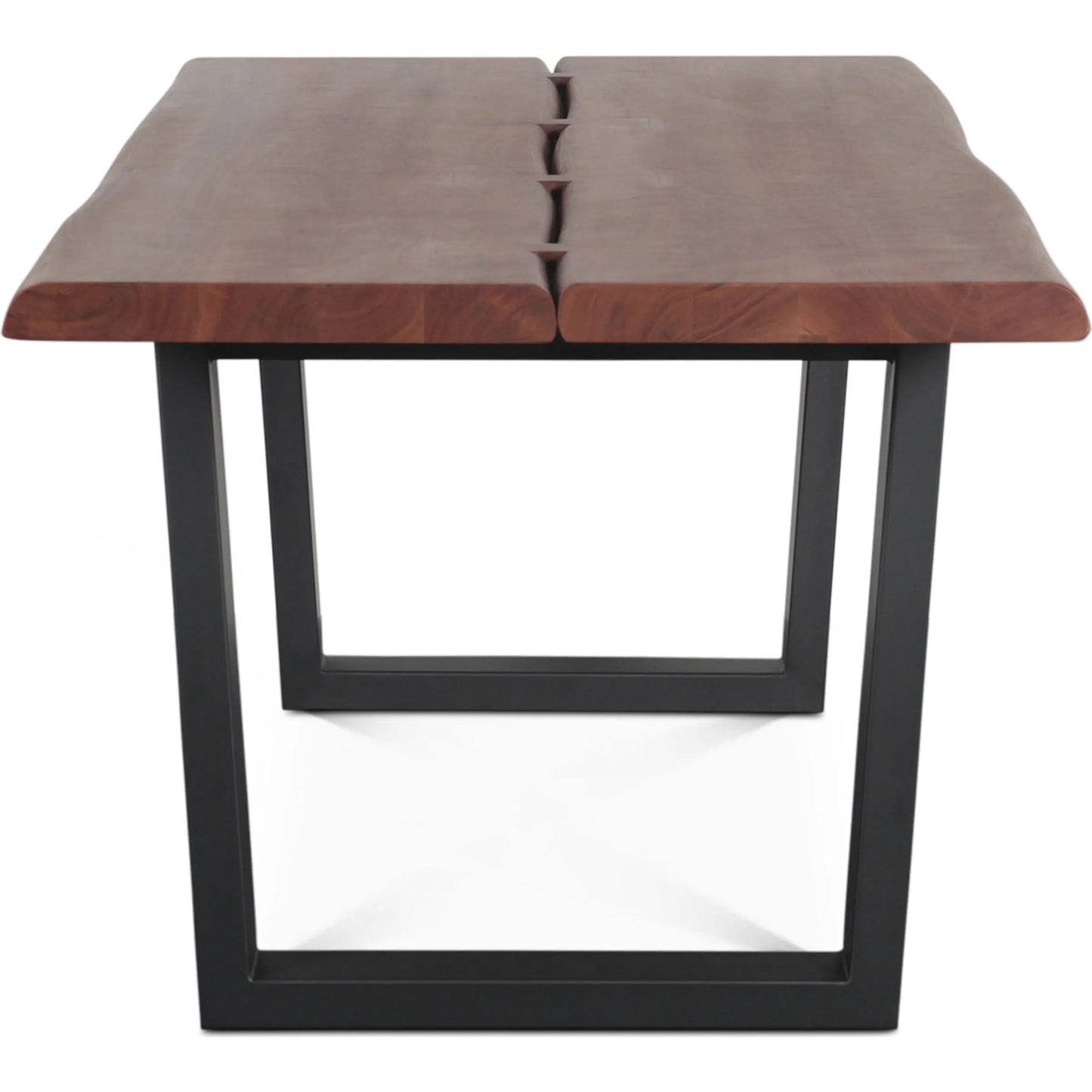 003 SI-2445317 | Additional Silo | Yarrow Dining Table by World Interiors in brown, black and light seqouia. Made from acacia wood, iron in a unique style.