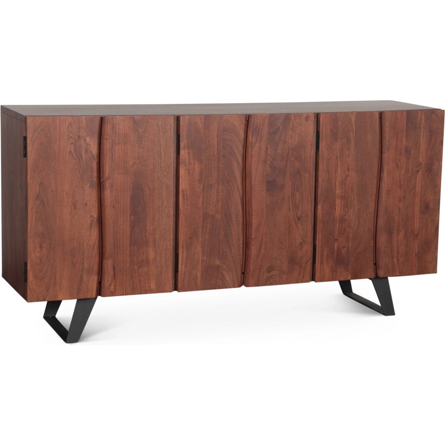 001 SI-2445318 | Primary Silo | Yarrow Sideboard by World Interiors in brown, black and light seqouia. Made from acacia wood, iron in a unique style.