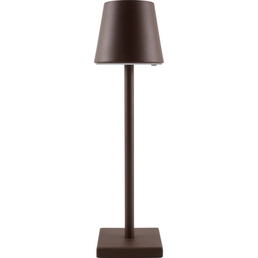 Furnas Accent Table Lamp by Livabliss in body: brown; base: brown and hand painted. Made from iron in a unique style.