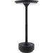 Furnas Accent Table Lamp 544665 by Livabliss in body: black; base: brown and hand paintedhand painted. Made from iron in a modern style.