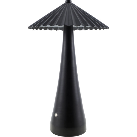 Furnas Accent Table Lamp 545186 by Surya in body: black and hand painted. Made from iron in a unique style.