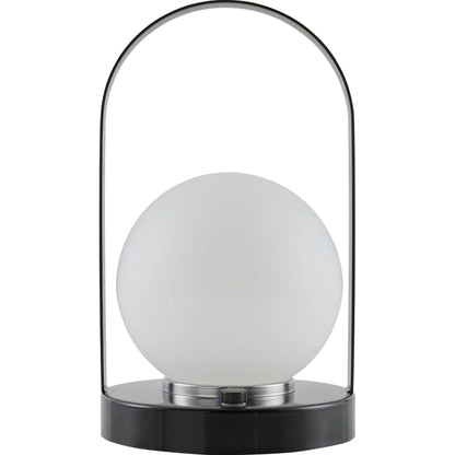 Toricella Black Accent Table Lamp by Livabliss in body: black; base: black and hand paintedhand painted. Made from iron in a transitional style.