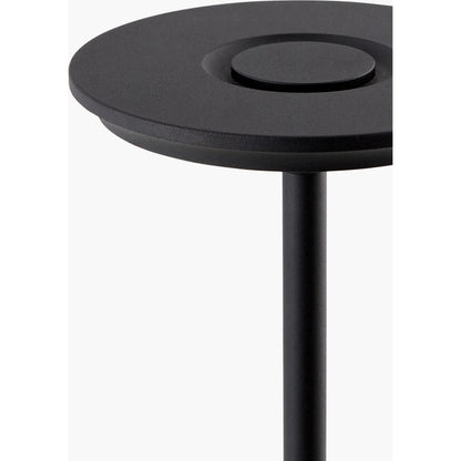 Furnas Accent Table Lamp 544665 by Livabliss in body: black; base: brown and hand paintedhand painted. Made from iron in a modern style.