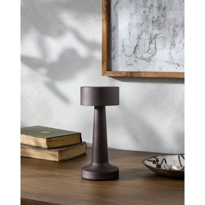Furnas Accent Table Lamp 545407 by Livabliss in brass and plated. Made from iron in a modern style.