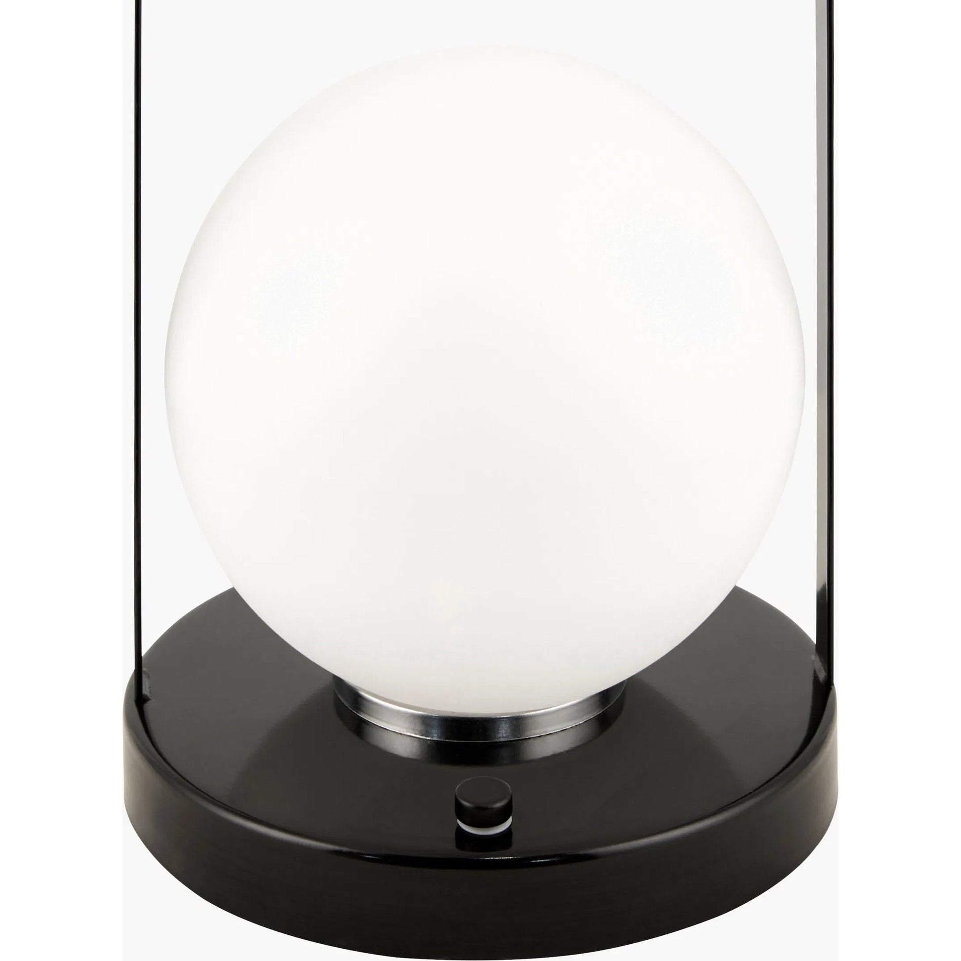 Toricella Black Accent Table Lamp by Livabliss in body: black; base: black and hand paintedhand painted. Made from iron in a transitional style.