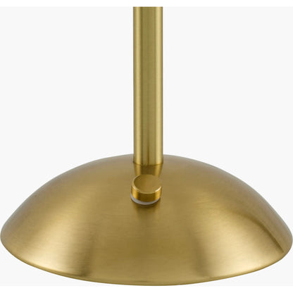 Toricella Brass Accent Table Lamp by Livabliss in body: metallic - brass; base: metallic - brass and platedplated. Made from iron in a modern style.