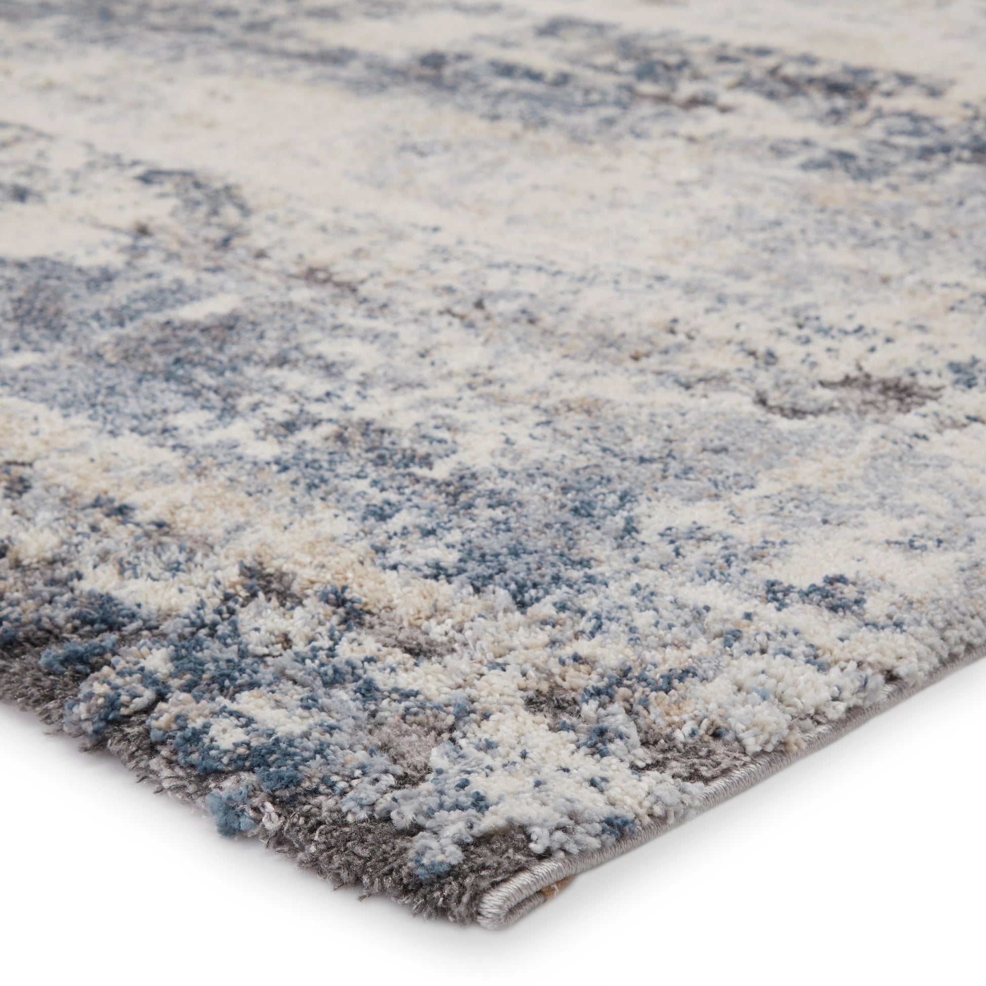 Ferris Benton Rug by Vibe by Jaipur Living in blue, gray. Made from 70% polypropylene 30% polyester in a unique style.