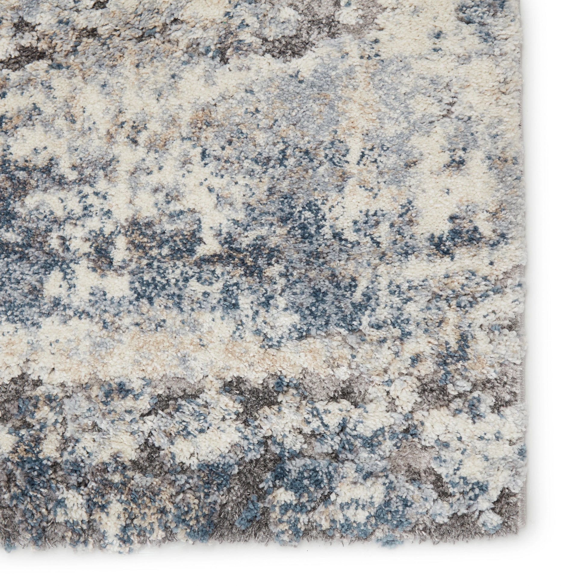Ferris Benton Rug by Vibe by Jaipur Living in blue, gray. Made from 70% polypropylene 30% polyester in a unique style.
