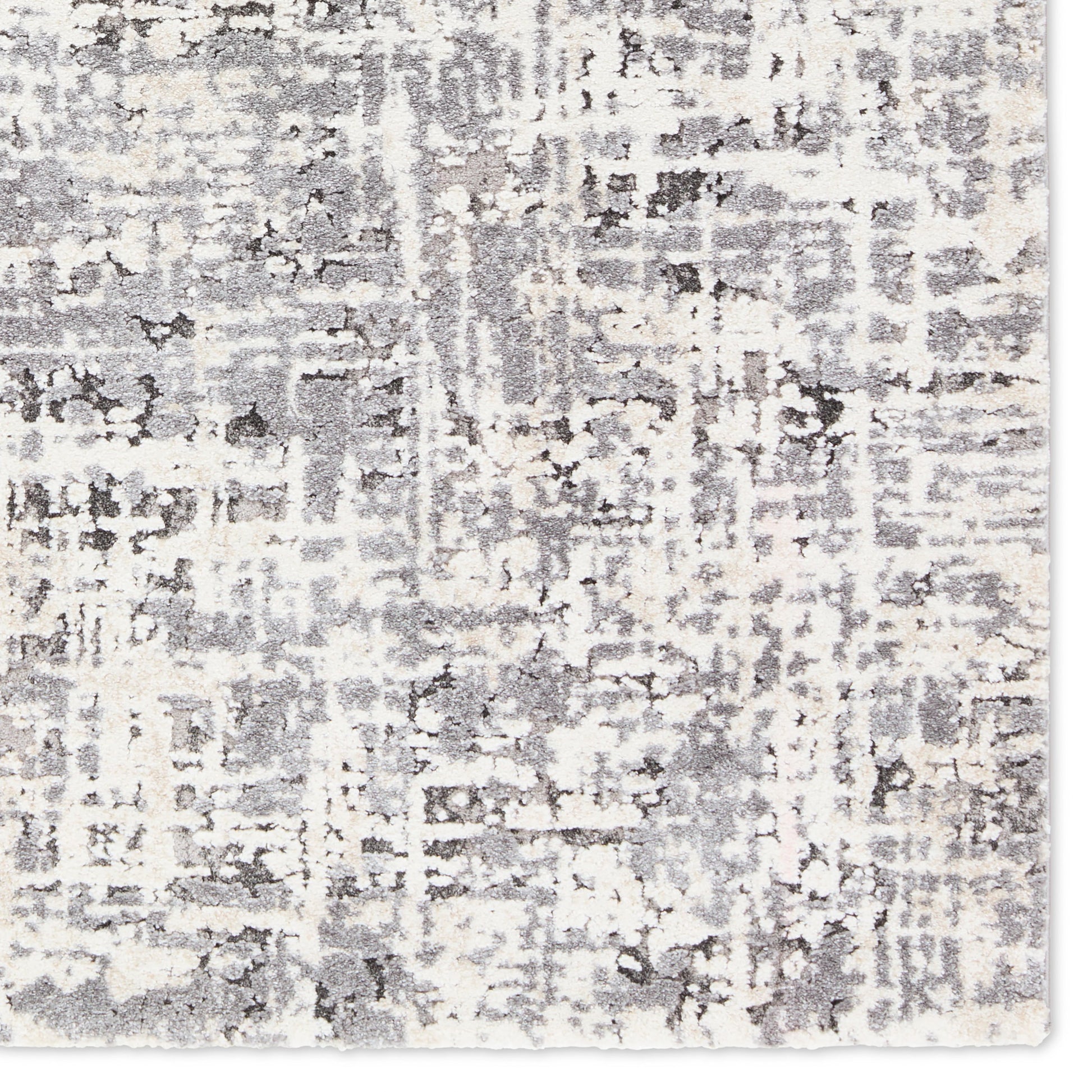 Ferris FRR12 Rug by Jaipur Living in gray, cream. Made from 70% polypropylene 30% polyester in a unique style.