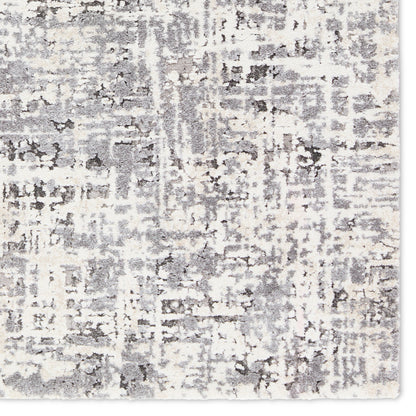 Ferris FRR12 Rug by Jaipur Living in gray, cream. Made from 70% polypropylene 30% polyester in a unique style.
