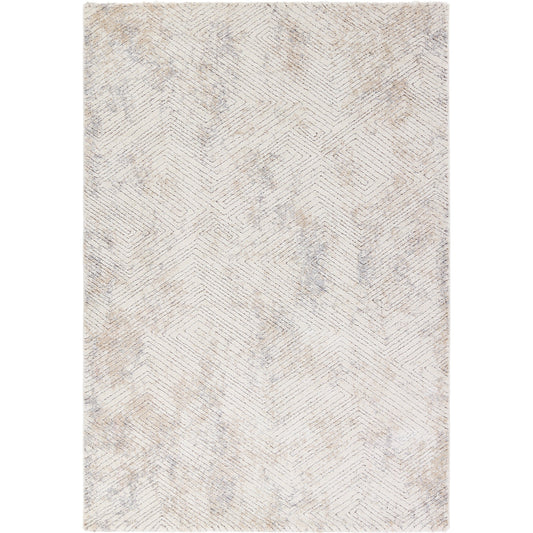001 SI-2077486,SI-2077487,SI-2077488,SI-2077489 | Primary Silo | Ferris Natrix Rug by Jaipur Living in cream, silver. Made from 70% polypropylene 30% polyester in a unique style.